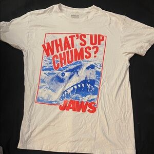 Soft White “What’s Up Chums?” Jaws Graphic T-Shirt